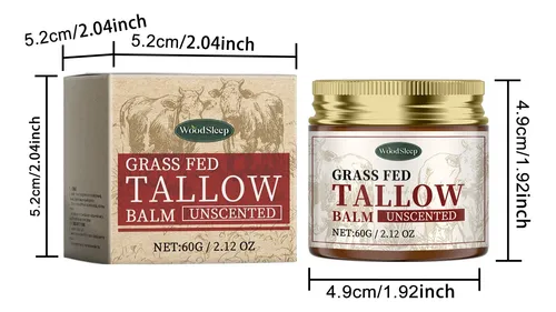 Great Beef Tallow Care, Bálsamo De Sebo Alimentado Con Pasto