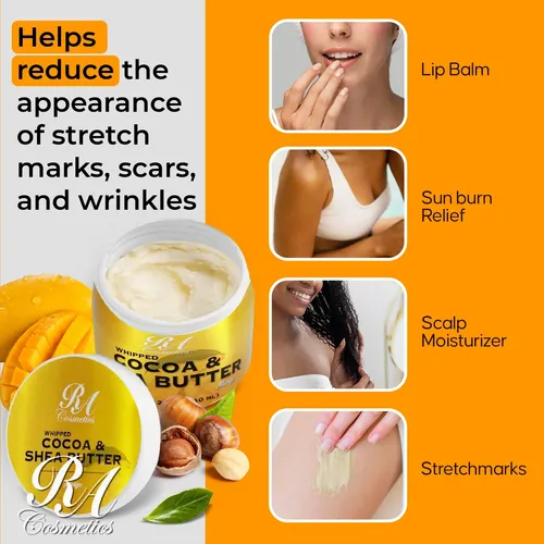 Crema Hidratante Para La Piel Ra Cosmetics Con Manteca De Ka