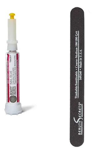 Secretos De Belleza Glue De Uñas A Prueba De Goteo (1 Con De