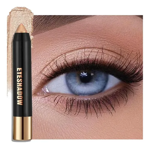 Lápiz 3 En 1 Dorado Wugbc Sombra Ojos Delineador Iluminador