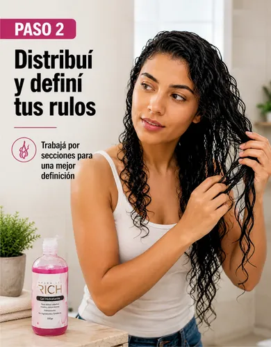Gel De Rich Cova Para Rulos Metodo Curly Definicion