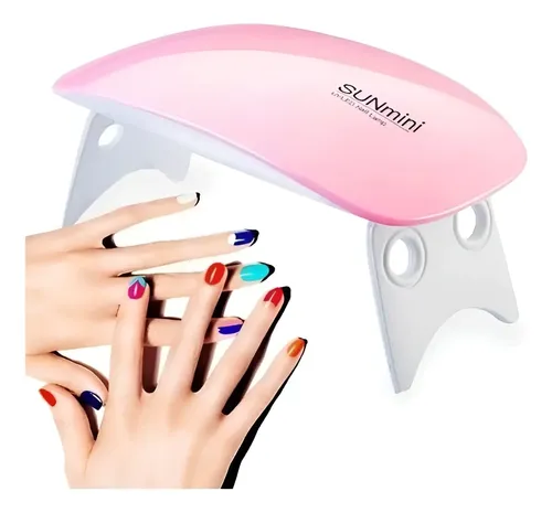 Cabina Uv Led Sun Mini 6w Uñas Esculpidas Gelificadas Semip.