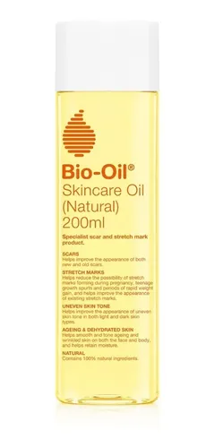 Bio Oil Aceite Natural Cuidado Piel Cicatrices Estrías 200ml