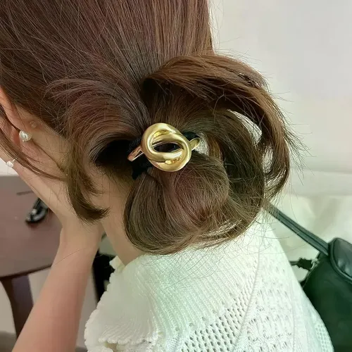 Jia 8 Cintas De Metal Para El Cabello, Collar De A