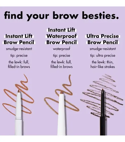 Elf Lápiz Para Ceja A Prueba De Agua Instant Lift Brow Taupe