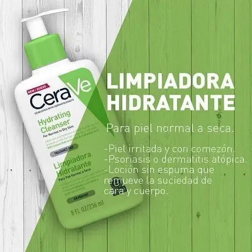 Cerave Limpiador Hidratante Grande 473ml