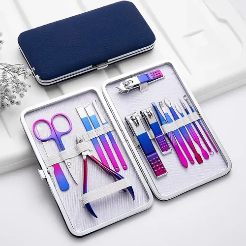 Kit Para Uñas: Cortaúñas, Tijeras, Pedicura Op Cy