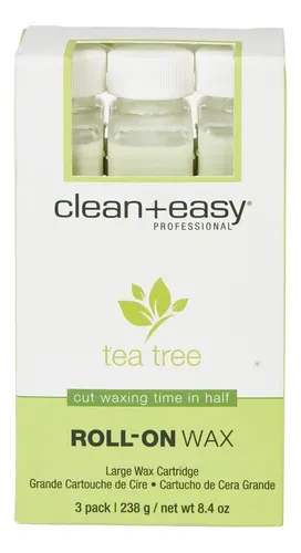 Cera Enrollable Con Forma De Árbol De Té Clean + Easy Para D