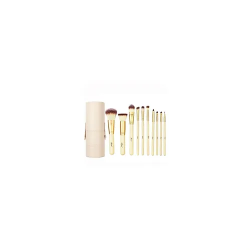 Juego De Brochas De Maquillaje Matto De 10 Piezas, Color Dor
