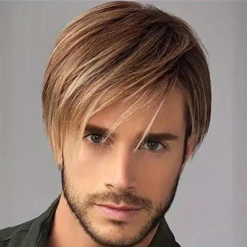 Peluca Corta En Picos Para Hombre 15 Cm