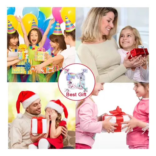 Broche De 12 Pinzas Para El Pelo Con Diseño Infantil Para Ni