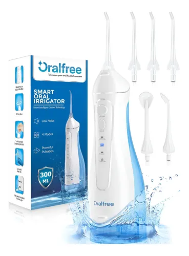 Limpiador De Hilo Dental Con 4 Modos De Irrigador Bucal 02_blanco.
