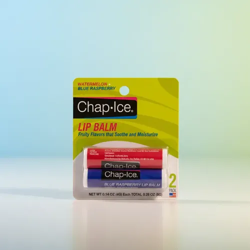 Chap Ice Bálsamo Labial X2 Watermelon Blue Raspberry