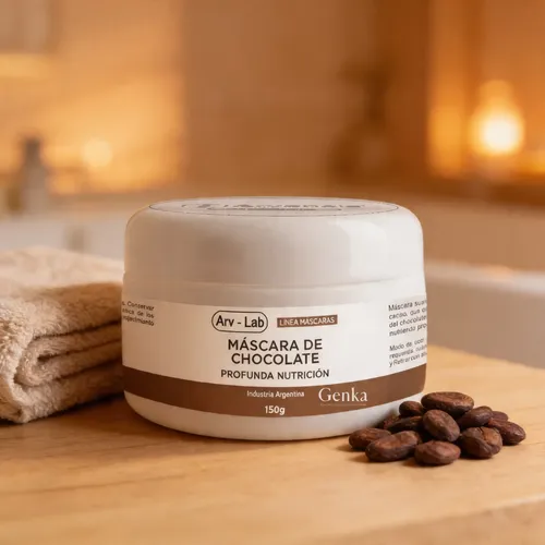 Mascara De Chocolate Profunda Nutrición 150g Arvensis