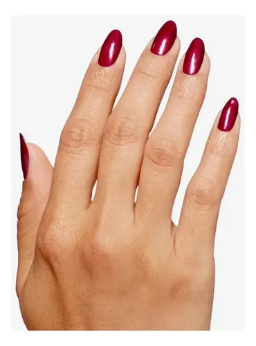 Opi Infinite Shine I’m Not Really A Waitresstm Tradicional Color Borgoña