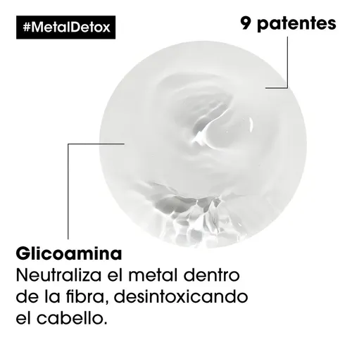 Shampoo L’Oréal Professionnel Metal Detox Shampoo L’oréal Professionnel Metal Detox en botella de 300mL de 300g por 1 unidad