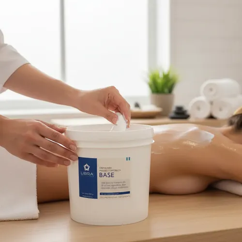Libra Crema Base Para Masajes Corporales X 4,9 Kg Neutra
