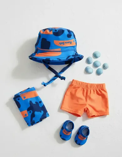 Gorro Infantil Tela Malla Bebe Niño Piluso Con Protección Uv Color Tucanes Talle 4
