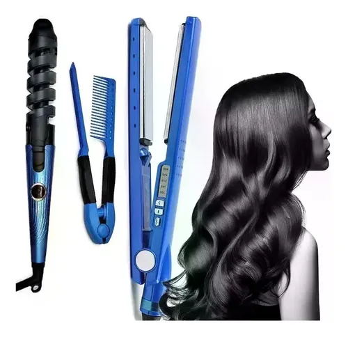 Z Hair Straightener Mini Straightener 450 Blue 127v