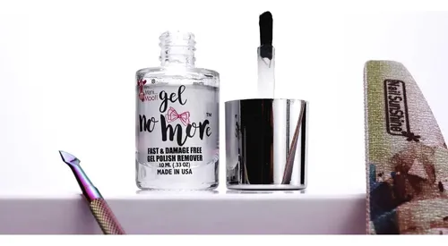 Gel Exfoliante De Uñas Sin Acetona Mini Mani Moo 0.3 Fl Oz