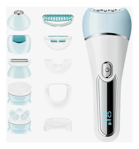 Depiladora 6 En 1 Ipx7 Recargable Mujeres Afeitadora Facial