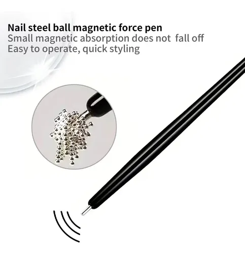 Set 11 Imanes Uñas Ojo De Gato Gel Nail Art Profesional