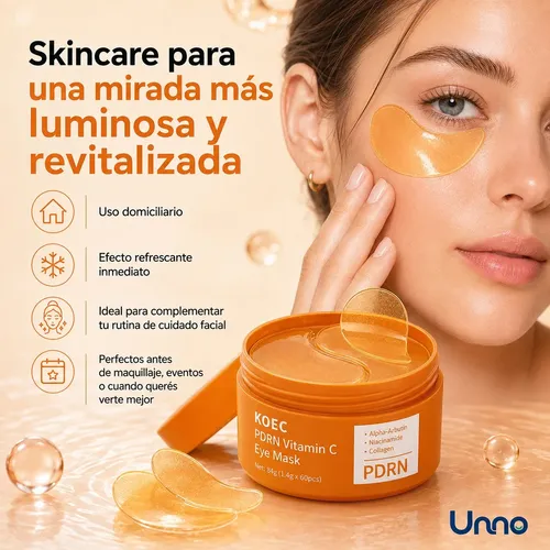 Parches Para Ojeras Colágeno Koec Vitamina C Hidrogel X60und