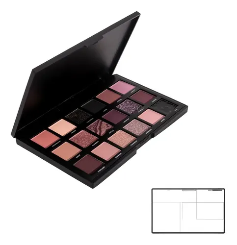 Paleta De 18 Sombras De Ojos Precious Obsidian De Ruby Rose