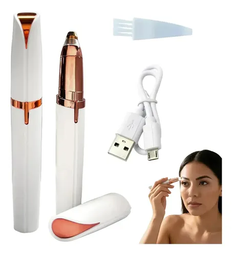 Depiladora Eléctrica Portatil Recortador Cejas Nariz Eyebrow