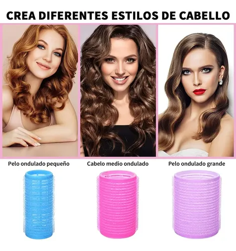 Linxu 39pzs Tubos Para Rulos De Cabello Plástico