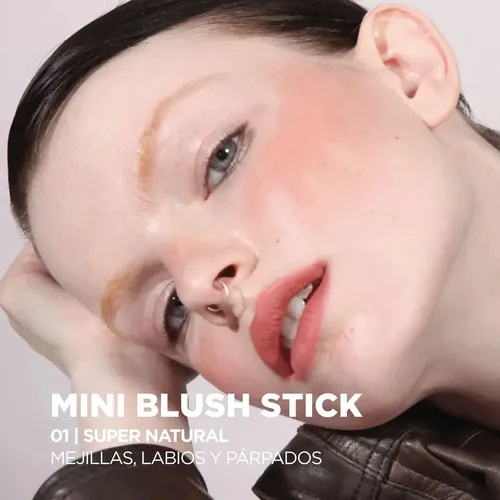 Blush Stick Mini Rubor Cremoso Con Vitamina E Regina 01 Super Natural