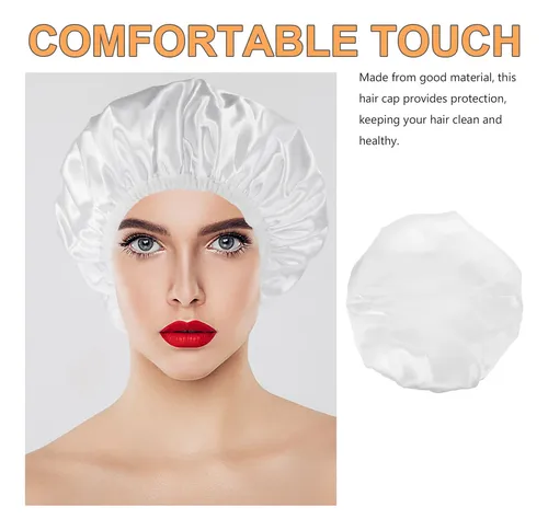 Gorro De Ducha Elástico Para Mujer, Gorro De Baño Reutilizab