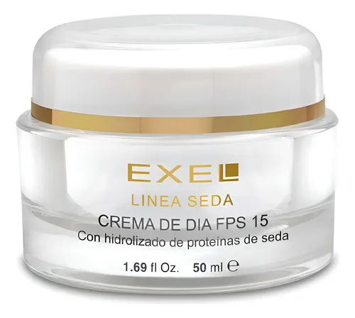 Crema Facial De Dia Linea Seda Fps 15 50gr Exel