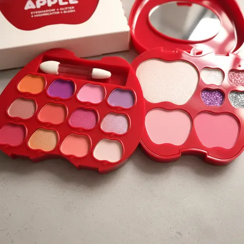Paleta De Sombras Manzana Pink 21 Beauty Apple Set