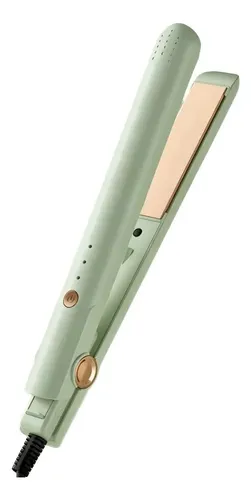 K Plancha De Cabello 2 En 1 Cerámica, 3 Temperaturas, Verde