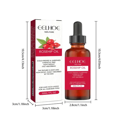 Aceite Facial De Rosa Mosqueta Eelhoe Hidratante Facial Y Corpora