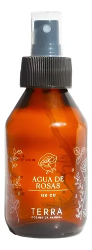 Agua De Rosas Tónico Facial 120cc. Cosmética Natural