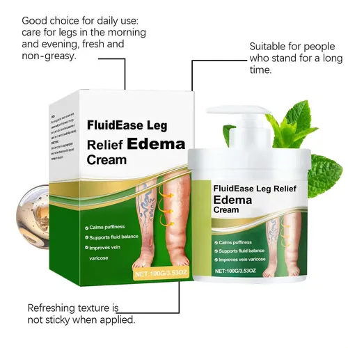 Crema Para Piernas Alivio De Edemas Para Piernas Y Pies