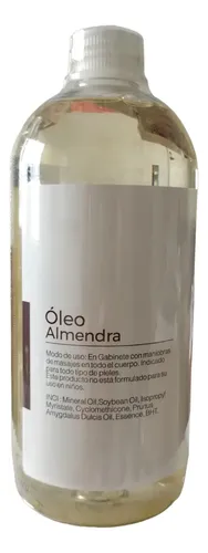 Libra cósmetica Oleo Para Masajes Almendra 500ml