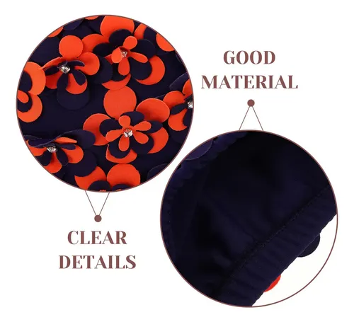 Gorro De Baño Impermeable De Alta Elasticidad Con Estampado