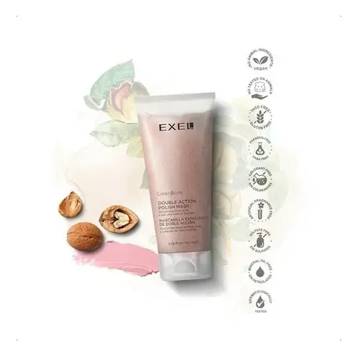 Mascarilla Facial Exel Exfoliante De Doble Acción 100ml