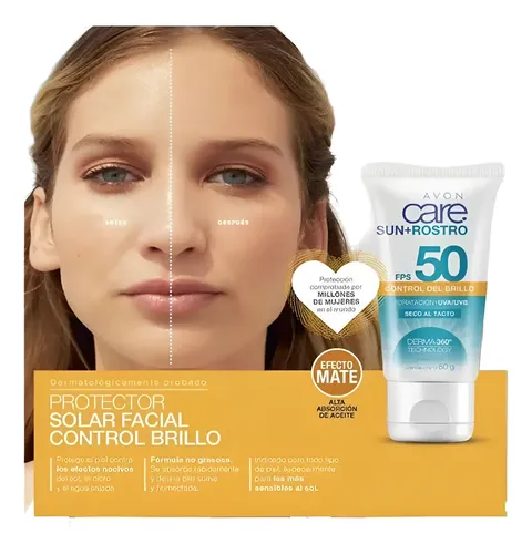 Protector Solar Pack Familiar Niños Adultos Kit Fps 50 Avon