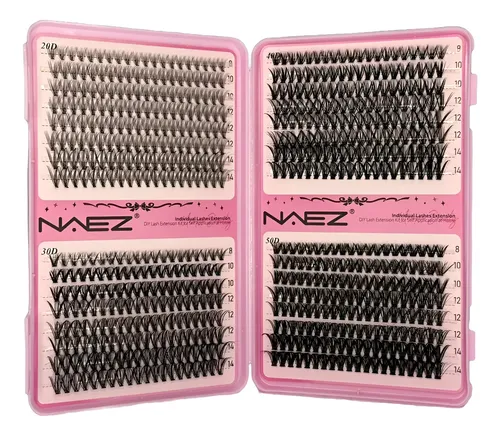 Libro Pestañas Postizas Naez 20 30 40 50p 8-14mm Lashes