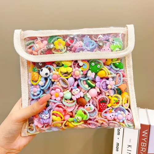 Corbatas Elásticas De Dibujos Animados Para Niñas