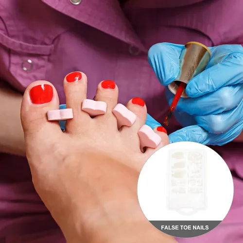 3 Cajas Para Decoración De Uñas Con Puntas Postizas Para Niñ