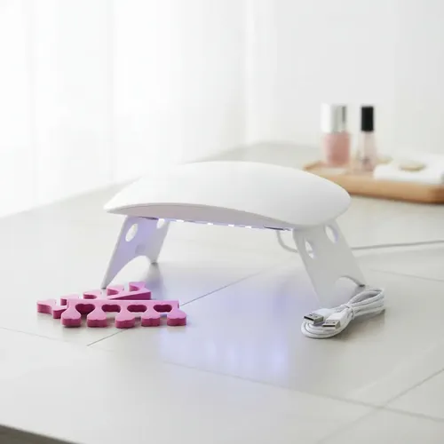Cabina Para Uñas Dehuka Led/uv Mini, Compacta Y Portátil, Secado Rápido