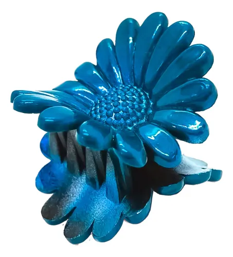 Broche De Pelo Flor Margaritas Colores X 12 Unidades