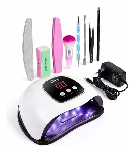 Cabina Para Uñas Uv Gadnic 24 Led Gel Esculpidas Semi