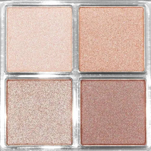 Sombra De Ojos Palladio Quads, Mate Mezclable Con Pigmentos