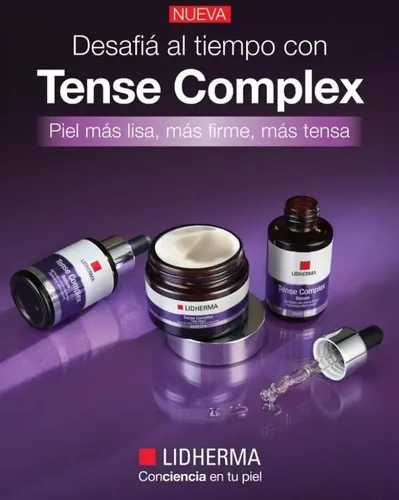 Tense Complex Face Cream Piel Más Lisa Firme Tensa Lidherma